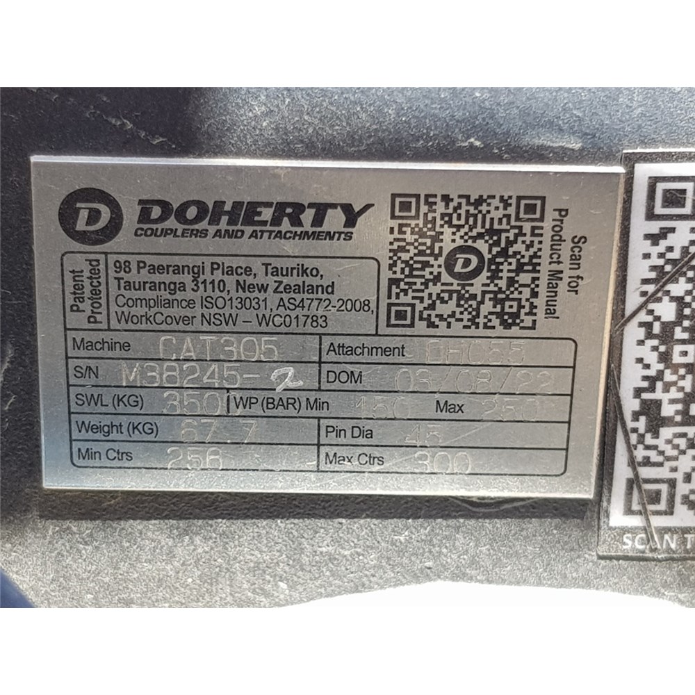 2021 CATERPILLAR 305.5E2 WE2 image 10